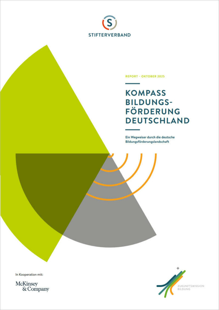 Cover des "Kompass Bildungsförderung Deutschland"